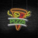 Neon Pizza escaparate