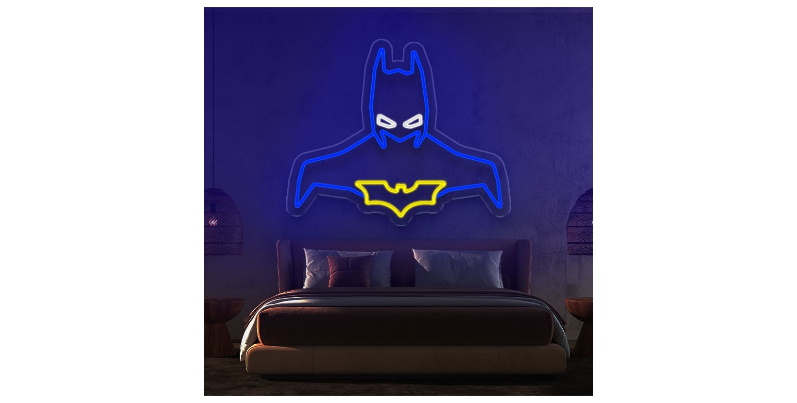 batman y la mujer maravilla en la cama