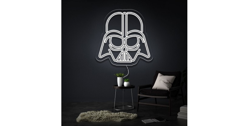 Neon Darth Vader