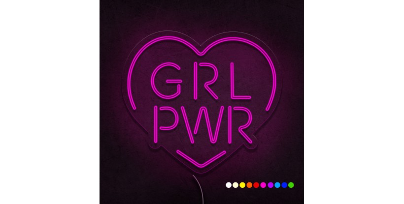 Neón GRL PWR