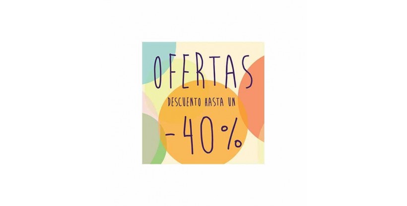 Cartel ofertas -40% circulitos