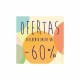 Cartel ofertas -60% circulitos