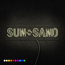 Neón sun+sand