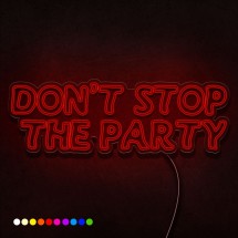 Neón Don't stop the party