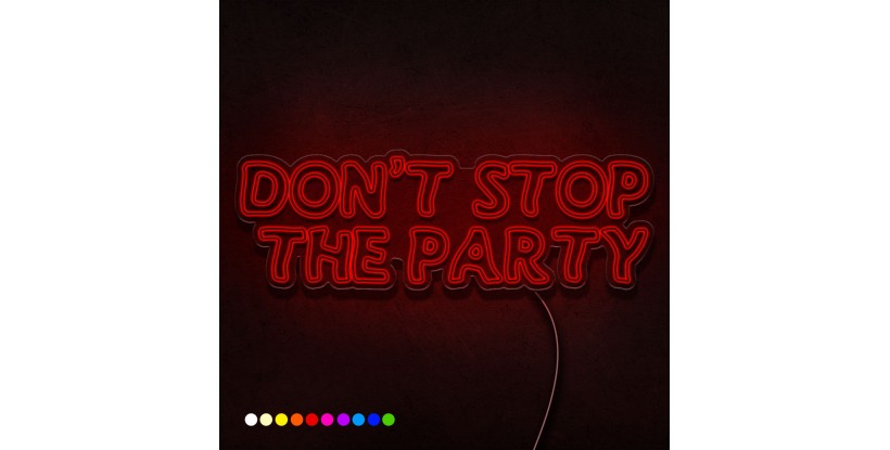 Neón Don't stop the party