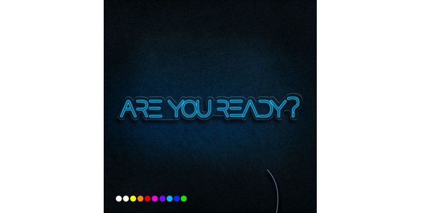 Neón are you ready?