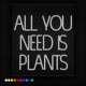 Neón all you need is plants